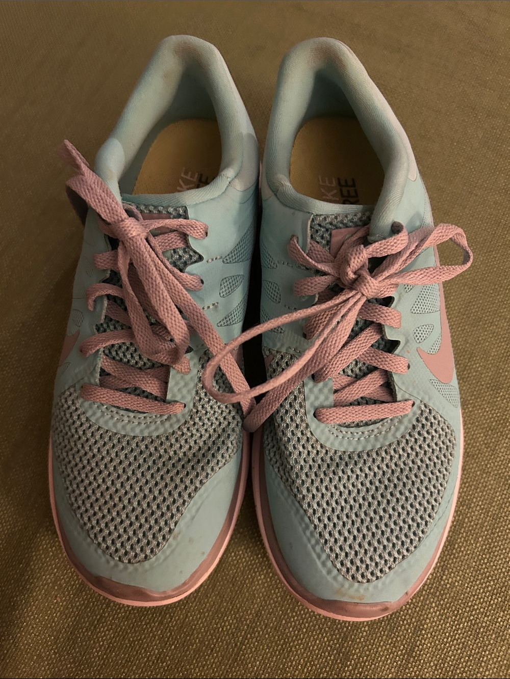 Nike Women Sky Blue and grey -teal running Shoes